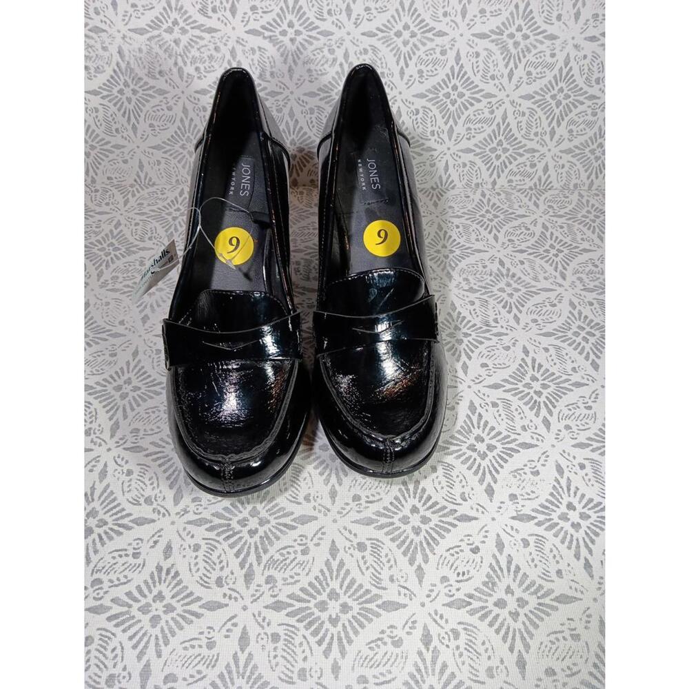 Jones New York Black Pennyloafer Highheel Shoes Brand New / TAG